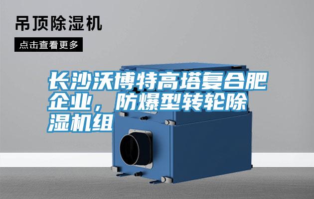 長沙沃博特高塔復(fù)合肥企業(yè)，防爆型轉(zhuǎn)輪除濕機(jī)組