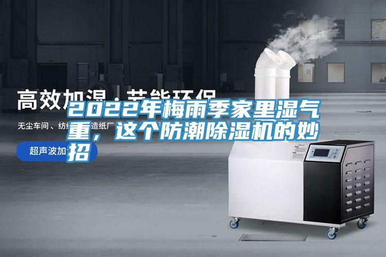 2022年梅雨季家里濕氣重，這個防潮除濕機的妙招