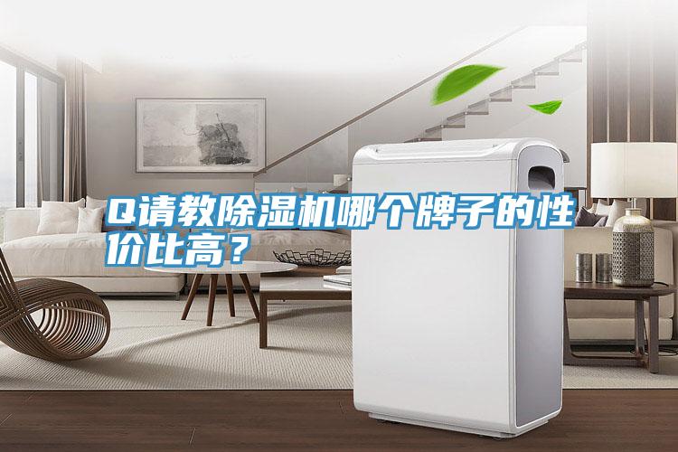 Q請教除濕機哪個牌子的性價比高？