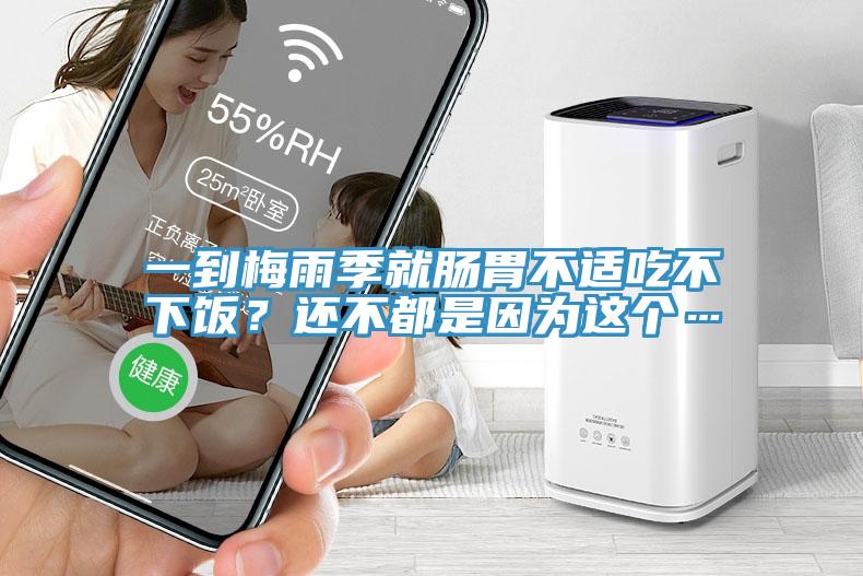 一到梅雨季就腸胃不適吃不下飯？還不都是因為這個…