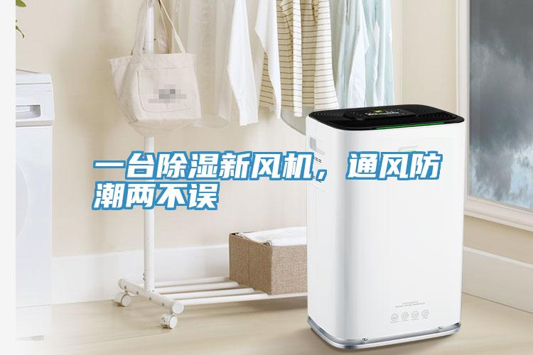 一臺除濕新風(fēng)機，通風(fēng)防潮兩不誤