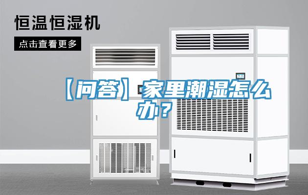 【問答】家里潮濕怎么辦？