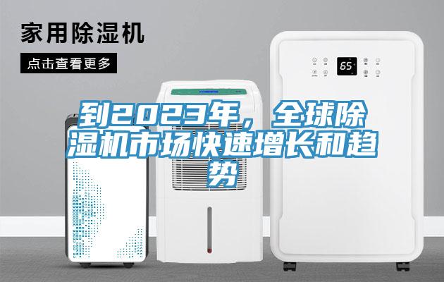 到2023年，全球除濕機(jī)市場(chǎng)快速增長(zhǎng)和趨勢(shì)
