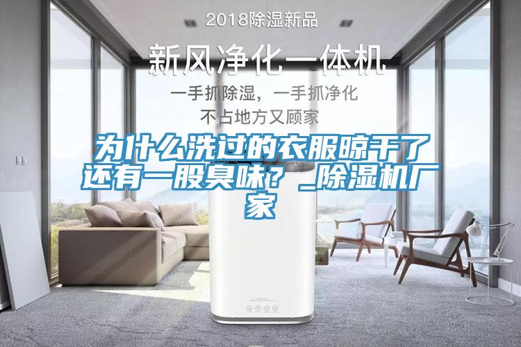 為什么洗過的衣服晾干了還有一股臭味？_除濕機廠家