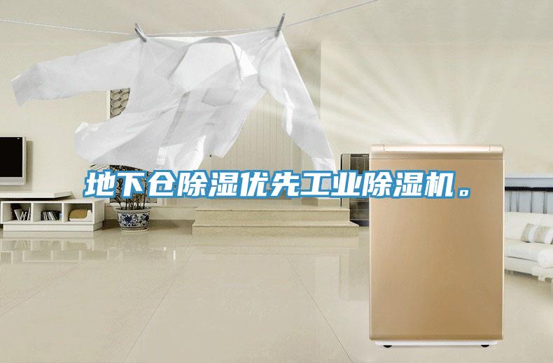 地下倉除濕優(yōu)先工業(yè)除濕機。