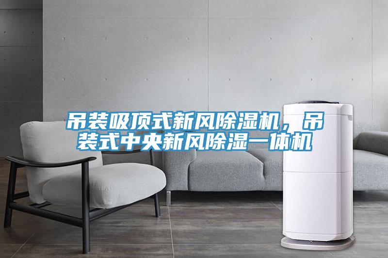 吊裝吸頂式新風(fēng)除濕機(jī)，吊裝式中央新風(fēng)除濕一體機(jī)