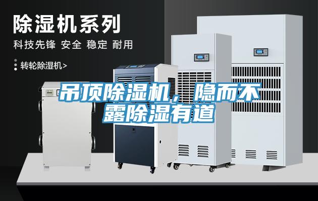 吊頂除濕機(jī)，隱而不露除濕有道