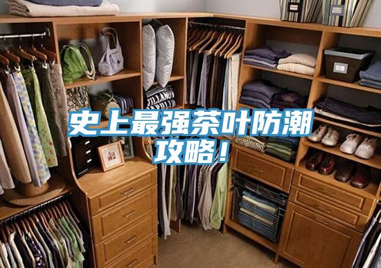 史上最強(qiáng)茶葉防潮攻略！