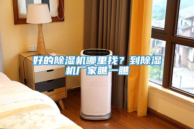 好的除濕機哪里找？到除濕機廠家瞧一瞧