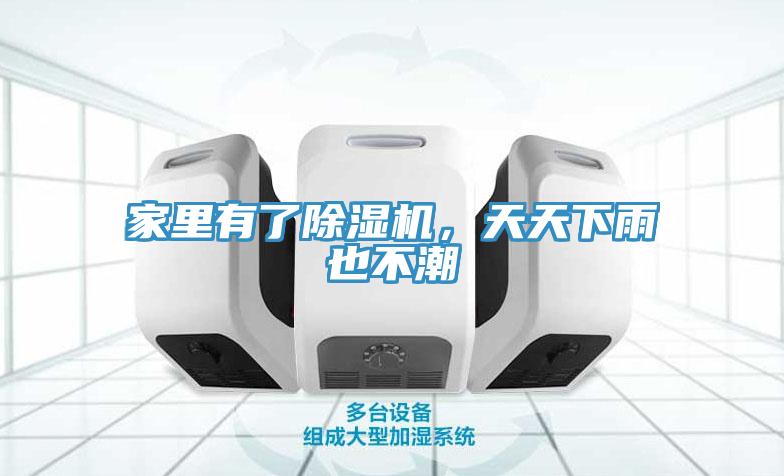 家里有了除濕機，天天下雨也不潮