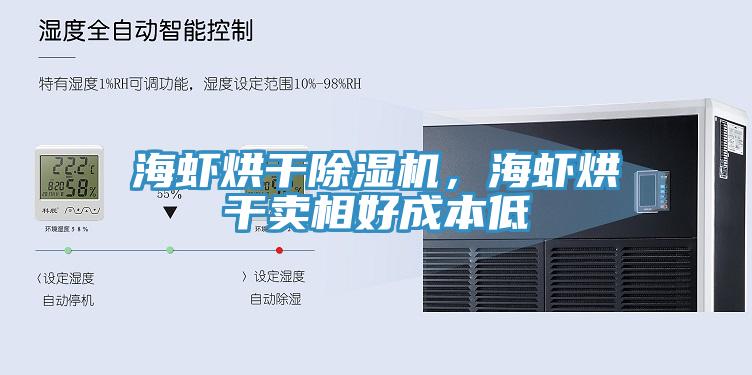 海蝦烘干除濕機(jī)，海蝦烘干賣相好成本低