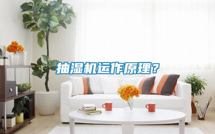 抽濕機(jī)運(yùn)作原理？