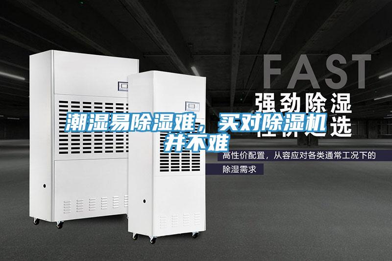 潮濕易除濕難，買對除濕機并不難