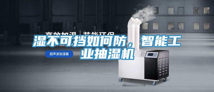 濕不可擋如何防，智能工業(yè)抽濕機