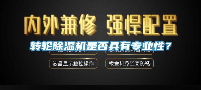 轉(zhuǎn)輪除濕機(jī)是否具有專業(yè)性？