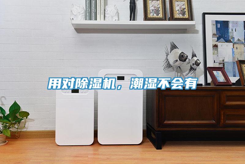 用對除濕機，潮濕不會有