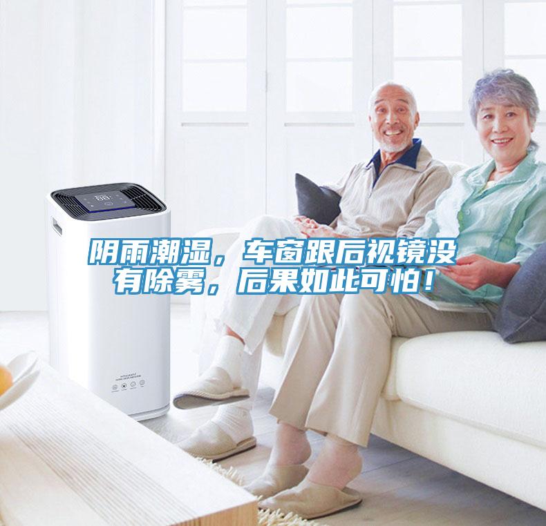 陰雨潮濕，車窗跟后視鏡沒有除霧，后果如此可怕！