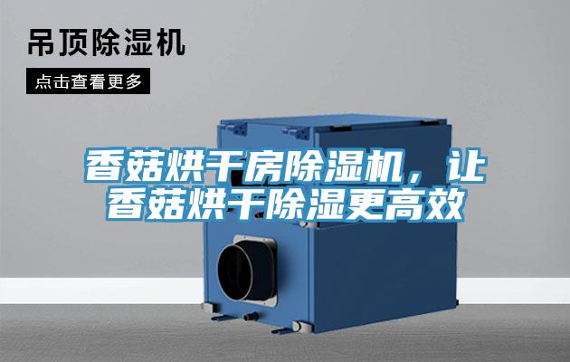 香菇烘干房除濕機(jī)，讓香菇烘干除濕更高效