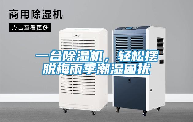 一臺除濕機(jī)，輕松擺脫梅雨季潮濕困擾