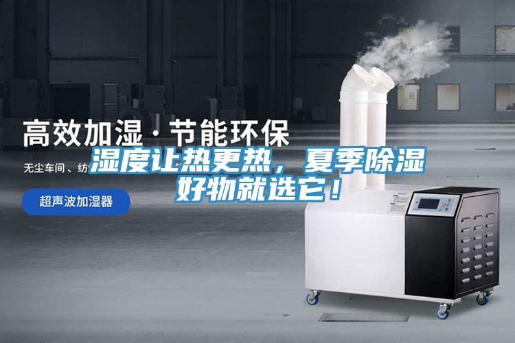 濕度讓熱更熱，夏季除濕好物就選它！