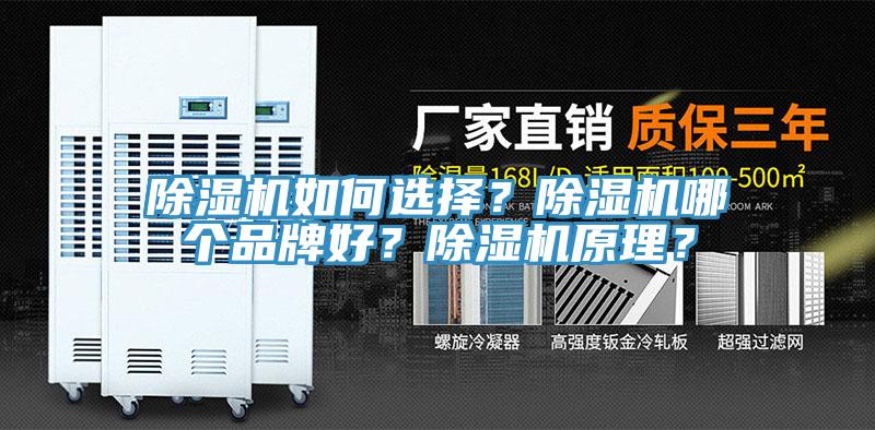 除濕機如何選擇？除濕機哪個品牌好？除濕機原理？