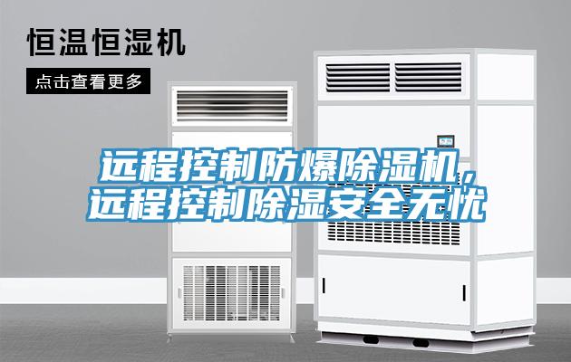 遠(yuǎn)程控制防爆除濕機(jī)，遠(yuǎn)程控制除濕安全無(wú)憂