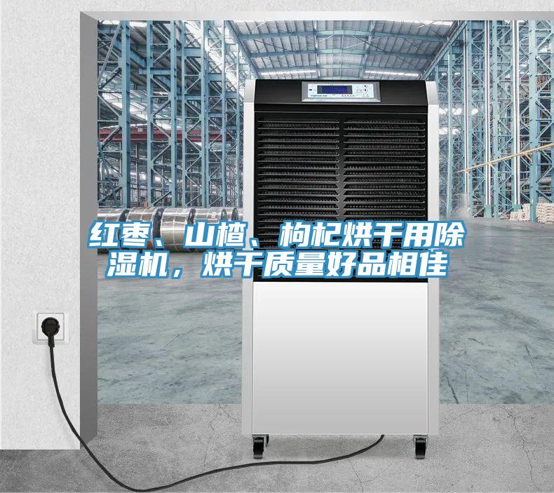 紅棗、山楂、枸杞烘干用除濕機，烘干質(zhì)量好品相佳
