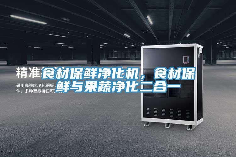 食材保鮮凈化機(jī)，食材保鮮與果蔬凈化二合一