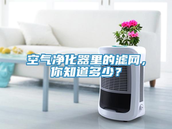 空氣凈化器里的濾網(wǎng)，你知道多少？