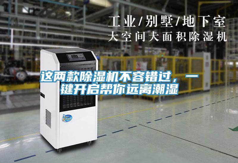 這兩款除濕機不容錯過，一鍵開啟幫你遠離潮濕