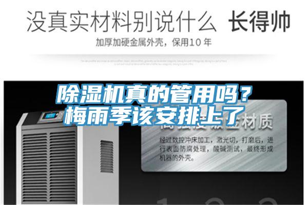 除濕機真的管用嗎？梅雨季該安排上了