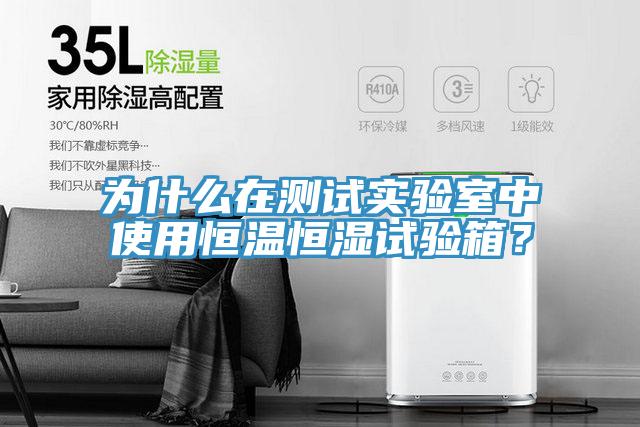 為什么在測(cè)試實(shí)驗(yàn)室中使用恒溫恒濕試驗(yàn)箱？