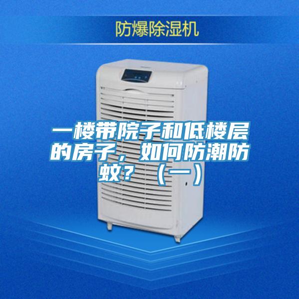 一樓帶院子和低樓層的房子，如何防潮防蚊？（一）