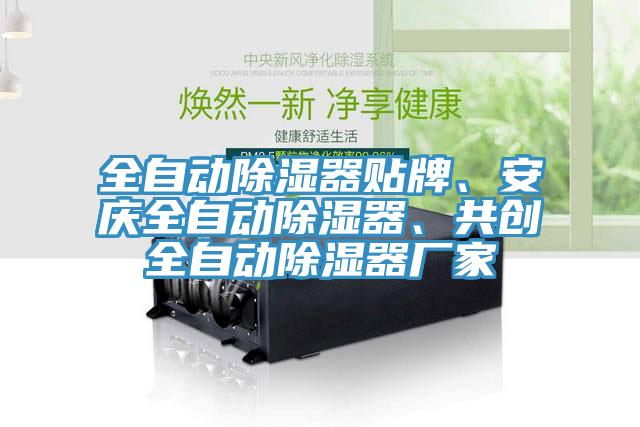 全自動除濕器貼牌、安慶全自動除濕器、共創(chuàng)全自動除濕器廠家