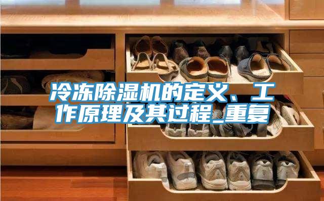冷凍除濕機的定義、工作原理及其過程_重復