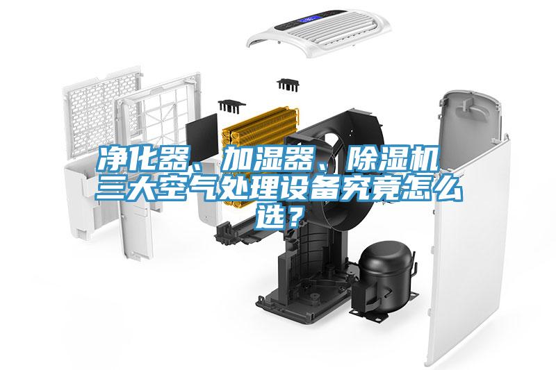 凈化器、加濕器、除濕機(jī) 三大空氣處理設(shè)備究竟怎么選？
