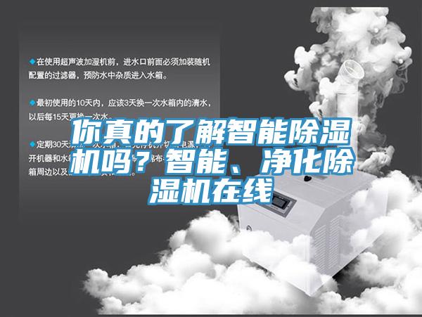 你真的了解智能除濕機(jī)嗎？智能、凈化除濕機(jī)在線