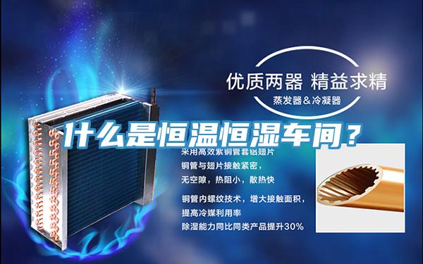 什么是恒溫恒濕車間？
