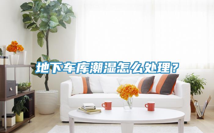 地下車庫潮濕怎么處理？