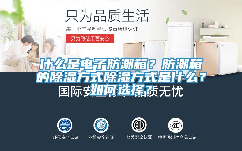 什么是電子防潮箱？防潮箱的除濕方式除濕方式是什么？如何選擇？