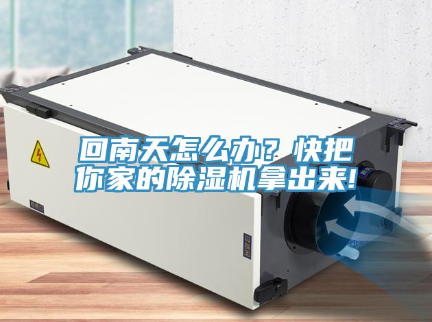 回南天怎么辦？快把你家的除濕機(jī)拿出來!