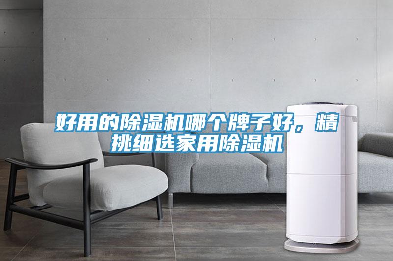 好用的除濕機哪個牌子好，精挑細選家用除濕機