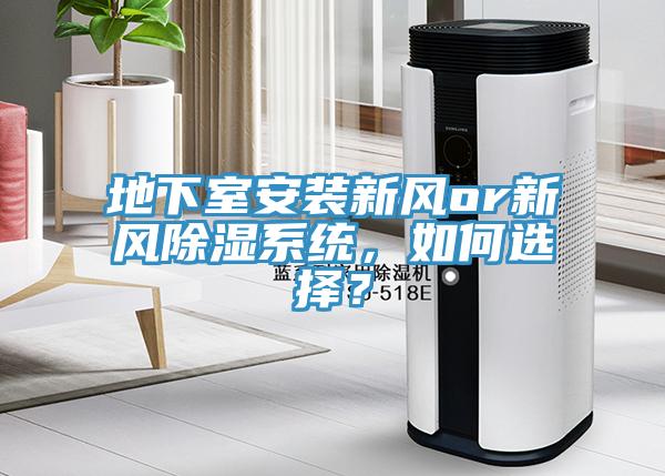 地下室安裝新風(fēng)or新風(fēng)除濕系統(tǒng)，如何選擇？