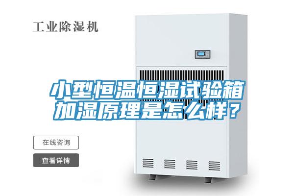 小型恒溫恒濕試驗箱加濕原理是怎么樣？