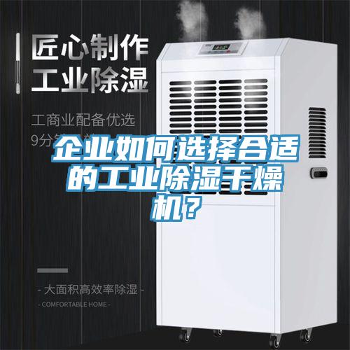 企業(yè)如何選擇合適的工業(yè)除濕干燥機？