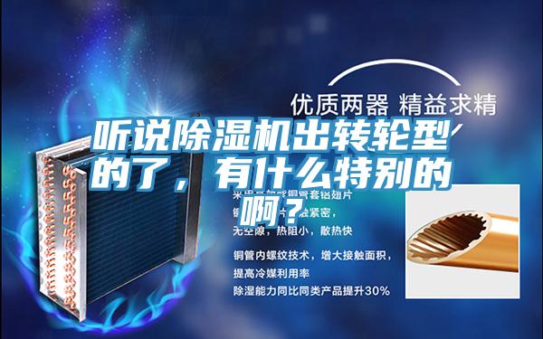 聽說除濕機(jī)出轉(zhuǎn)輪型的了，有什么特別的??？