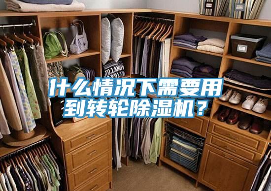 什么情況下需要用到轉輪除濕機？