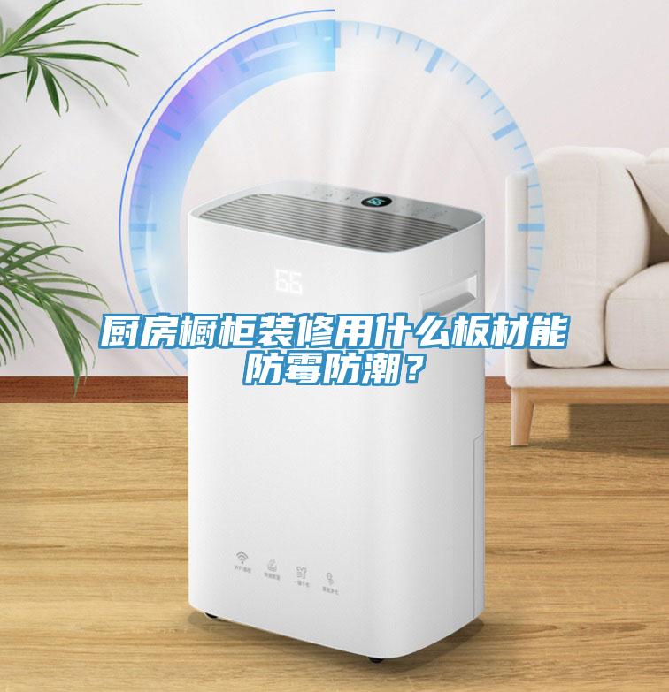 廚房櫥柜裝修用什么板材能防霉防潮？
