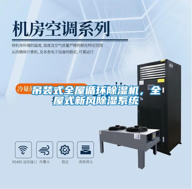 吊裝式全屋循環(huán)除濕機，全屋式新風除濕系統(tǒng)