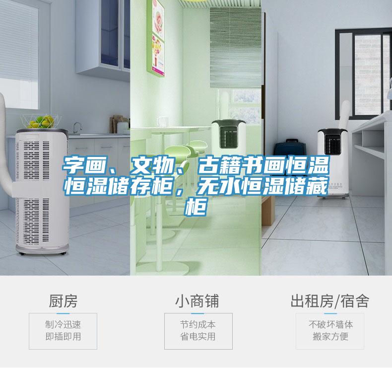 字畫、文物、古籍書畫恒溫恒濕儲存柜，無水恒濕儲藏柜